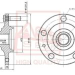 СТУПИЦА ПЕРЕДНЯЯ ASVA