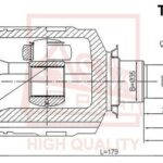 ШРУС ВНУТРЕННИЙ COROLLA/AVENSIS 20x23x35 ASVA TYIUAV18