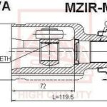 ШРУС ВНУТРЕННИЙ ПРАВЫЙ MAZDA 3 28x23x43 ASVA