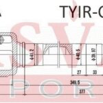 ШРУС ВНУТРЕННИЙ ПРАВЫЙ TOYOTA CAMRY 24x27x41 ASVA