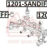 ПОДУШКА ЗАДНЕГО ПОДРАМНИКА ПЕРЕДНЯЯ ASVA