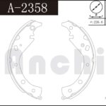 Тормозные колодки барабанные TOYOTA Opa, Probox, Allion 245, Wish Задн. ANCHI