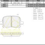 Тормозные колодки TOYOTA Camry Gracia,Windom,Qualis, Harrier, Nadia  Передн. ANCHI AC1038C