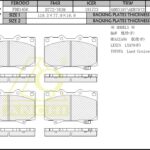 Тормозные колодки Toyta LandCruiser-100, LEXUS LX470 Передн. ANCHI AC1100C