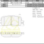 Тормозные колодки Toyota Camry, Highlander, Kluger, Windom Lexus ES300  Задн. ANCHI