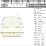 Тормозные колодки TOYOTA Vista  V5 , Windom, Opa Задн. ANCHI