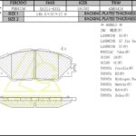 Тормозные колодки TOYOTA Auris, RAV4 - ACA30 05- Передн. ANCHI