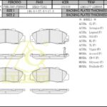 Тормозные колодки HONDA Accord 93-, Ascot CE5, Avancier, Civic,SMX, StepWagon, Odyssey  Перед ANCHI AC1525C