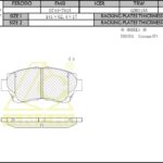 Тормозные колодки TOYOTA  X9 - X10 , GX105, GX115, GXE1 , JZS147, JZS15 , JZS17   Передн. ANCHI AC1095C