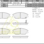 Тормозные колодки HYUNDAI Accent, Excel, Verna, Getz, Lantra Передн. ANCHI