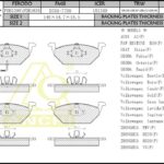 Тормозные колодки VW POLO, JETTA, SKODA OCTAVIA FRONT ANCHI
