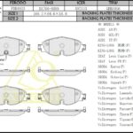 Тормозные колодки AUDI A3 III,VW Golf VII,SKODA Octavia III 12~ Front  (с датчиком) ANCHI