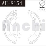 Тормозные колодки барабанные HYUNDAI GETZ 02- ANCHI