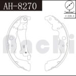 Тормозные колодки барабанные RENAULT LOGAN, DUSTER 09- ANCHI