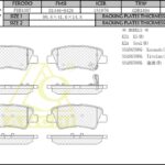Тормозные колодки For HYUNDAI, KIA Rear ANCHI
