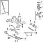 Сайлентблок заднего продольного рычага MITSUBISHI 4125A006
