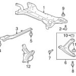 Рычаг подвески передний правый MITSUBISHI