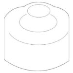 Сайлентблок рычага переднего нижнего задний MITSUBISHI