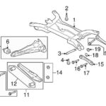 Сайлентблок заднего продольного рычага MITSUBISHI 4125A006