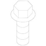 БОЛТ ТЯГИ ОПОРЫ ДВИГАТЕЛЯ MITSUBISHI