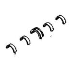 Вкладыши коренные 0.25 GENERAL MOTORS