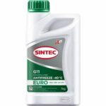 Антифриз готовый зеленый Euro G11 -40 1кг SINTEC 990553