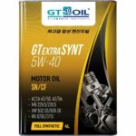 Масло моторное синтетическое GT Extra Synt 5W40 API SN/CF ACEA A3/B4 4л GT OIL 8809059407417