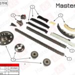 Комплект цепи ГРМ NISSAN Pathfinder III 2.5 dCi YD25 05- MASTERKIT