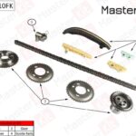 Комплект цепи ГРМ FORD Transit 2.4Di 06-12 MASTERKIT