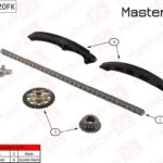 Комплект цепи ГРМ VW GOLF V/VI 1.4 TSI BWK/CAVA 05-13 77B0020FK MasterKit