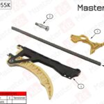 Комплект цепи ГРМ BMW E81/E87/E90/E92 N43.N45B16A 03-11 (без звездочек) MASTERKIT
