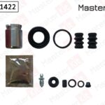 Ремкомплект тормозного суппорта + поршень VW POLO (9N_) 2001 - 2012, Kia VENGA (YN) 2010 - MASTERKIT 77A1422