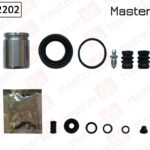 Ремкомплект тормозного суппорта + поршень Nissan ALMERA II (N16) 2000 -, PRIMERA (P11) 1996 MASTERKIT