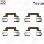 Комплект установочный тормозных колодок VW MULTIVAN V (7HM, 7HN, 7HF, 7EF, 7EM, 7EN) 2003 - MASTERKIT