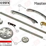 Комплект цепи ГРМ Mazda CX-7 L3VDT 2007- MASTERKIT