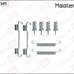 Комплект установочный барабанных колодок VW CRAFTER 30-35 (2E_) 2006 - 2016 MASTERKIT