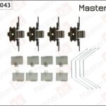 Комплект установочный тормозных колодок Mazda 6 (GH) 2007 - 2013 MASTERKIT