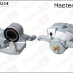 Тормозной суппорт передний  левый Nissan QASHQAI / QASHQAI +2 I (J10, JJ10) 2006 - 2014, X-TRAIL 2 (T31) 2.0D MASTERKIT 77AK2234