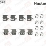 Комплект установочный тормозных колодок Mazda 6 (GJ, GL) 2012 - MASTERKIT