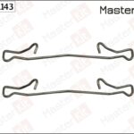 Комплект установочный тормозных колодок Renault LOGAN II 2012 - MASTERKIT