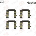 Комплект установочный тормозных колодок Hyundai ix35 (LM, EL, ELH) 2009 - MASTERKIT