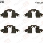 Комплект установочный тормозных колодок Toyota YARIS (_P9_) 2005 - MASTERKIT