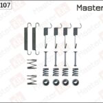 Комплект установочный барабанных колодок Kia RIO II (JB) 2005 - MASTERKIT