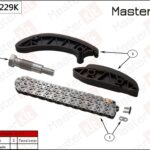 Комплект цепи ГРМ MERCEDES-BENZ W246/W204/C207/W212/A207/X204/W221/W639/SPRINTER 2143cc Die MASTERKIT