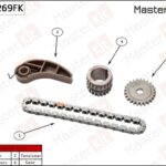 Комплект цепи привода масляного насоса RENAULT H4М 429/438/729 MASTERKIT