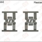 Комплект установочный тормозных колодок VW TOUAREG (7P5, 7P6) 2010 - 2018 MASTERKIT