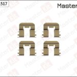 Комплект установочный тормозных колодок Hyundai i30 (GD) 2011 - MASTERKIT