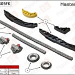 Комплект цепи ГРМ HYUNDAI/KIA G4KL MASTERKIT