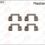 Комплект установочный тормозных колодок Skoda FABIA 1999-2014 MASTERKIT