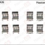 Комплект установочный тормозных колодок Toyota COROLLA седан (_E18_, ZRE1_) 2013 - MASTERKIT